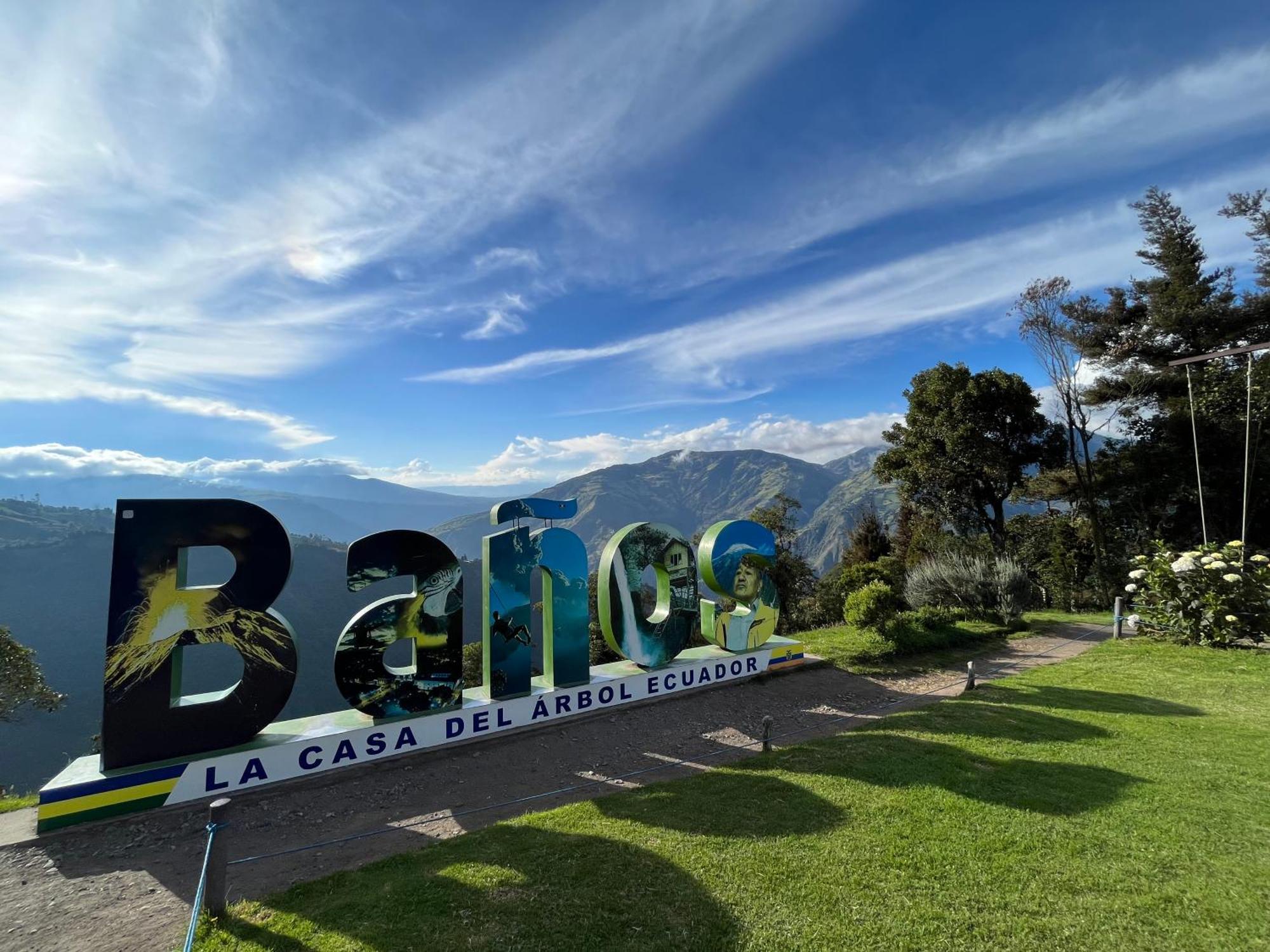 Mountain Chalet - Tungurahua Hot Springs/Aguas Termales Banos  Luaran gambar
